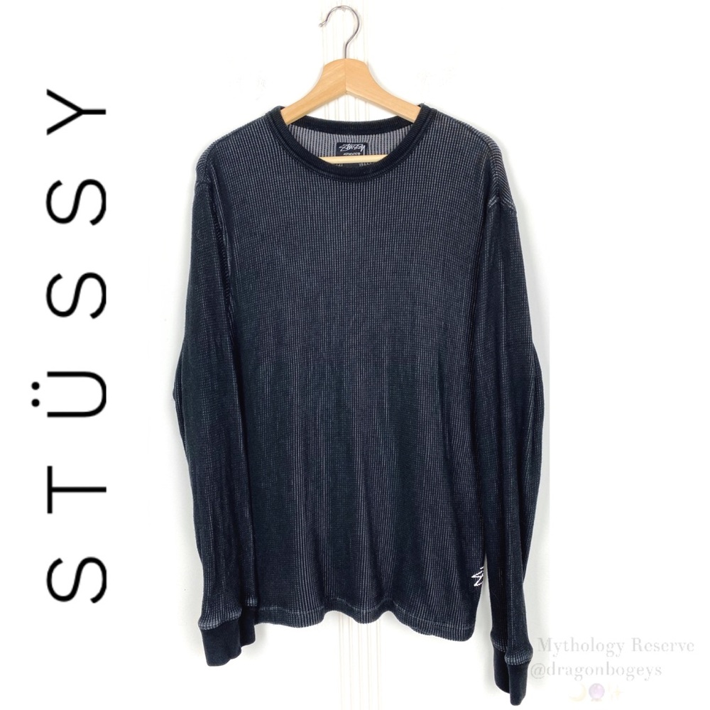 Stussy Ribbed Thermal Crew Shirt